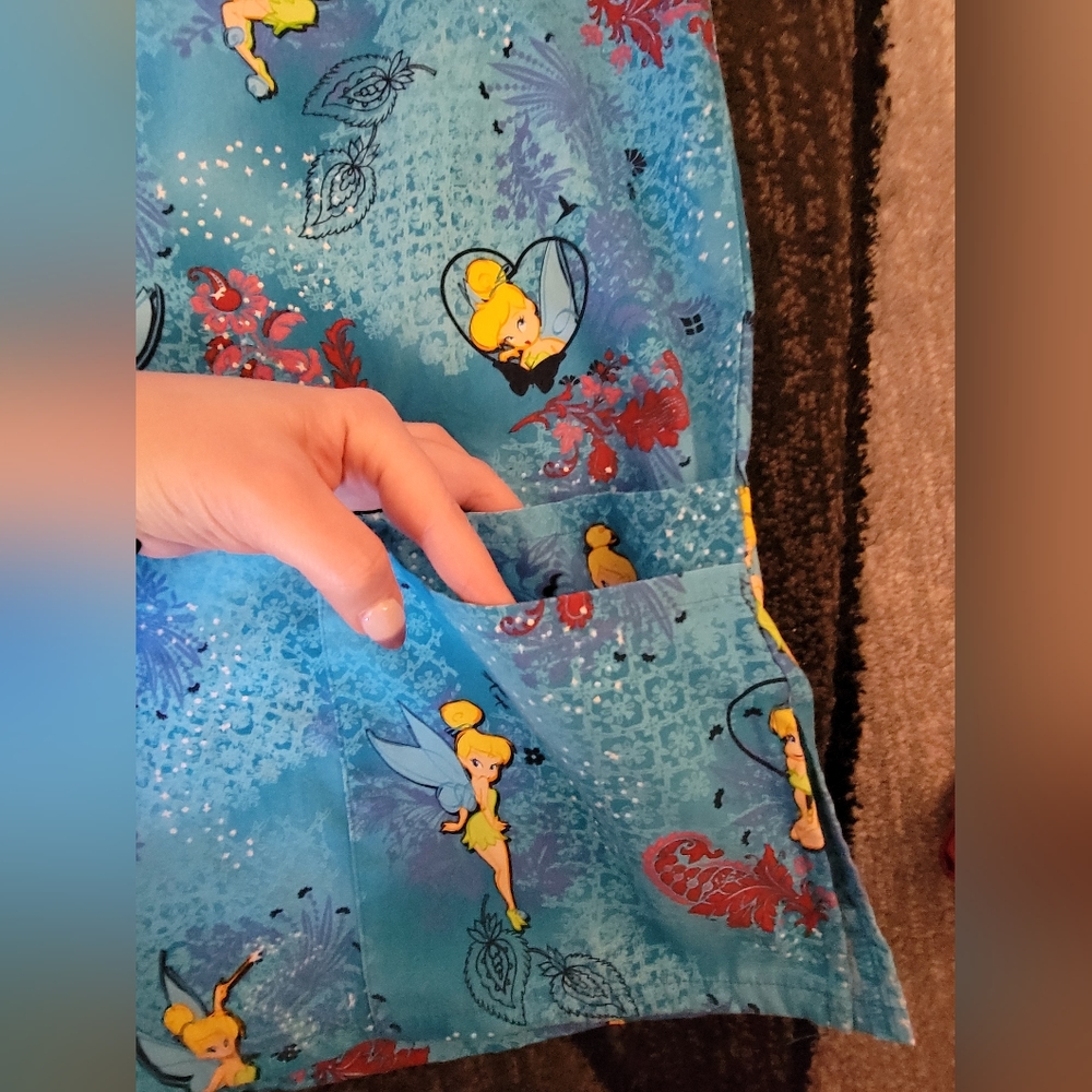 Tinkerbell scrubs